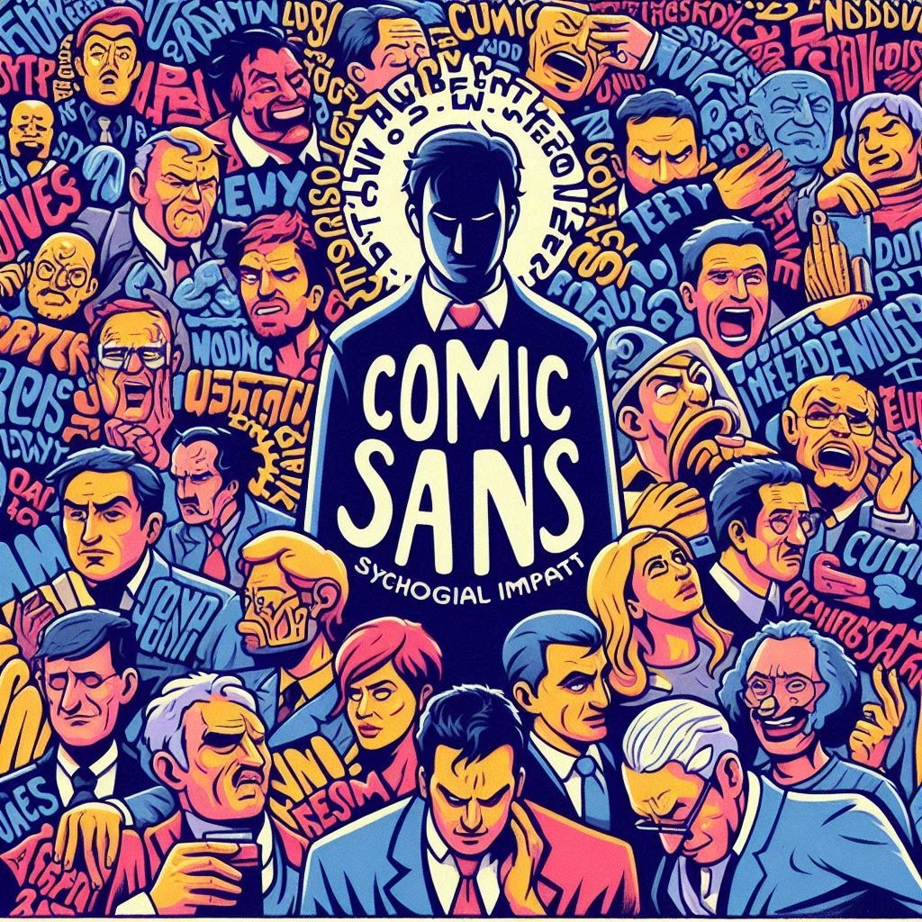 Психологическое воздействие Comic Sans: Почему шрифты имеют значение.