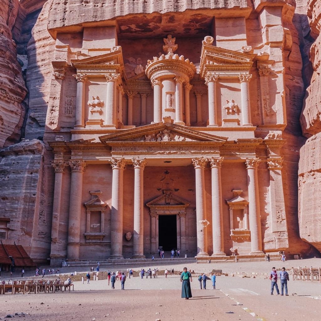 Пленительная Петра: древний город в скалах Иордании